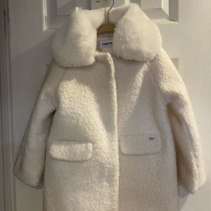 Mayoral girls winter dress coat